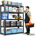 5‑Tier Adjustable Heavy‑Duty Metal Garage Storage Shelving